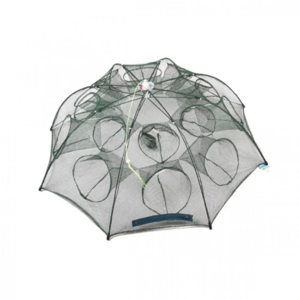 Τηλεσκοπική Παγίδα για Ψάρια - Κιούρτος με 16 Τρύπες - Εισόδους