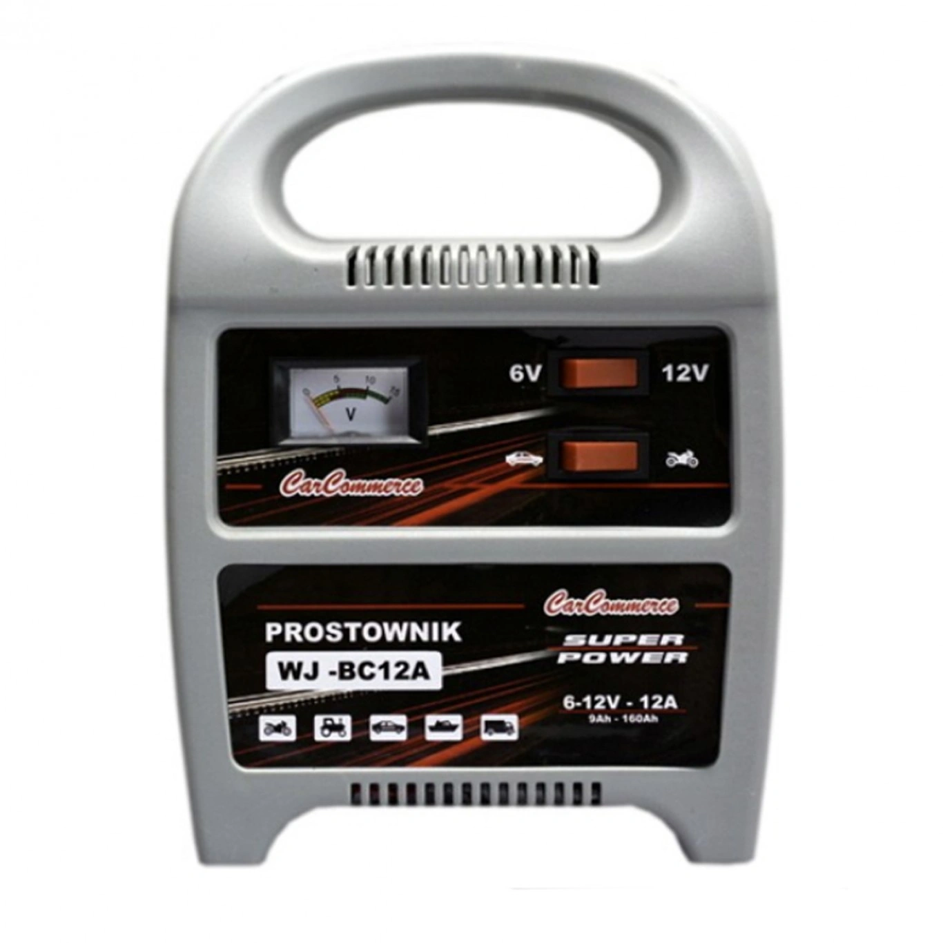 Φορτιστής Μπαταρίας 6V & 12V 12AH WJ-BC12A Φορτιστής Μπαταρίας 6V & 12V 12AH WJ-BC12A
