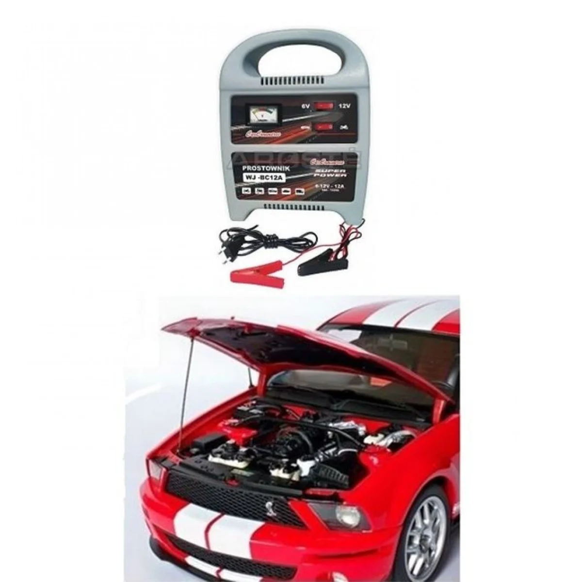 Φορτιστής Μπαταρίας 6V & 12V 12AH WJ-BC12A