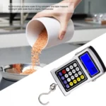 Φορητή Ψηφιακή Αριθμομηχανή-Τσιγκέλι Ακριβείας 0,1gr-500gr - Θερμόμετρο - Χρονόμετρο - Καταμέτρησης Αντικειμένων