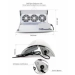 Επαγγελματικός Απορροφητήρας Σκόνης Νυχιών - Nail Dust Collector Vacuum Cleaner