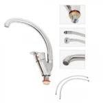 Αναμεικτική Mπαταρία Κουζίνας Νεροχύτη Πάγκου FAUCET SINK OUPU 23097