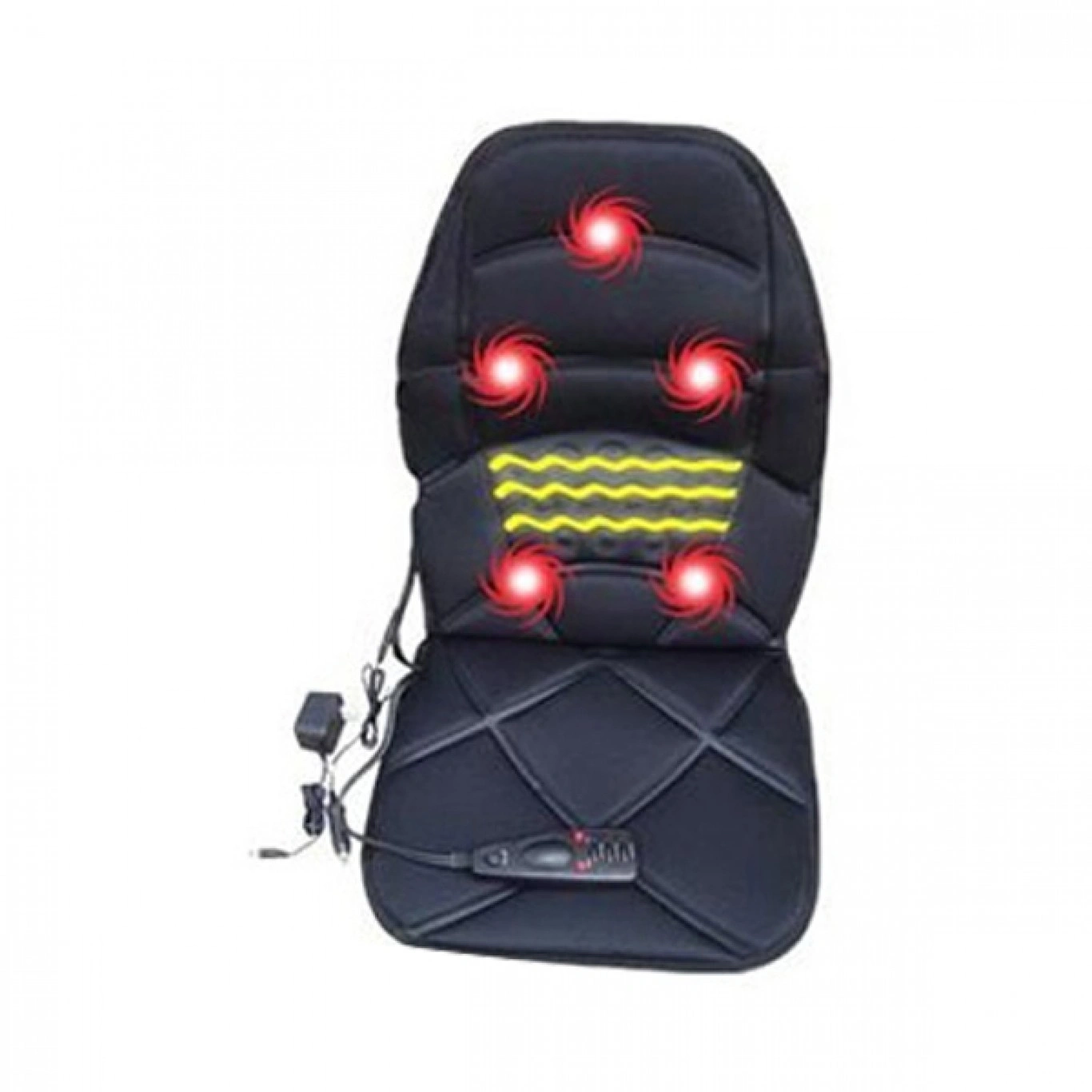 Θερμαινόμενο Κάθισμα Μασάζ 5 σημείων με Υποστήριξη Μέσης και Χειριστήριο WMart-P1100 Θερμαινόμενο Κάθισμα Μασάζ 5 σημείων με Υποστήριξη Μέσης και Χειριστήριο WMart-P1100