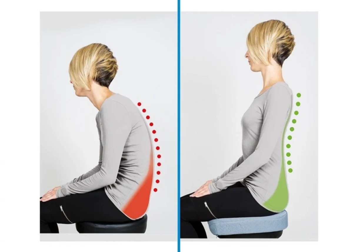 Ανατομικό Μαξιλάρι Καθίσματος Με Ίνες Bamboo