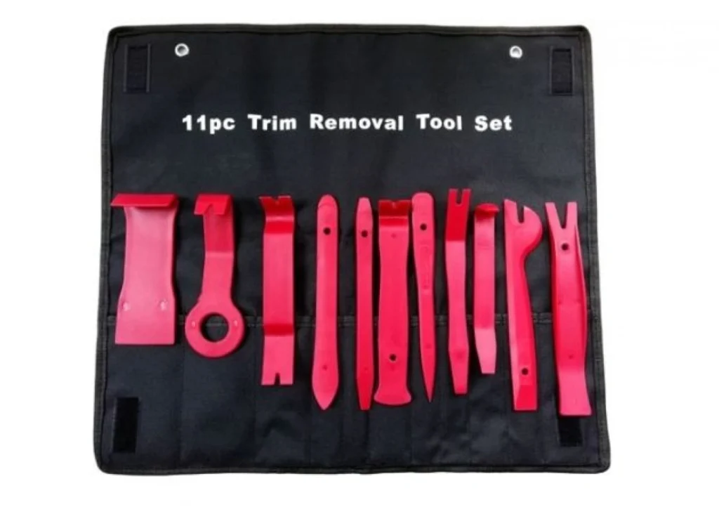 Εργαλεία Αφαίρεσης Ταπετσαρίας & Εσωτερικών Πλαστικών Ταμπλό Αυτοκινήτου Σετ 19 τμχ με Θήκη - Τσάντα Μεταφοράς
