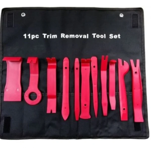 Εργαλεία Αφαίρεσης Ταπετσαρίας & Εσωτερικών Πλαστικών Ταμπλό Αυτοκινήτου Σετ 19 τμχ με Θήκη - Τσάντα Μεταφοράς