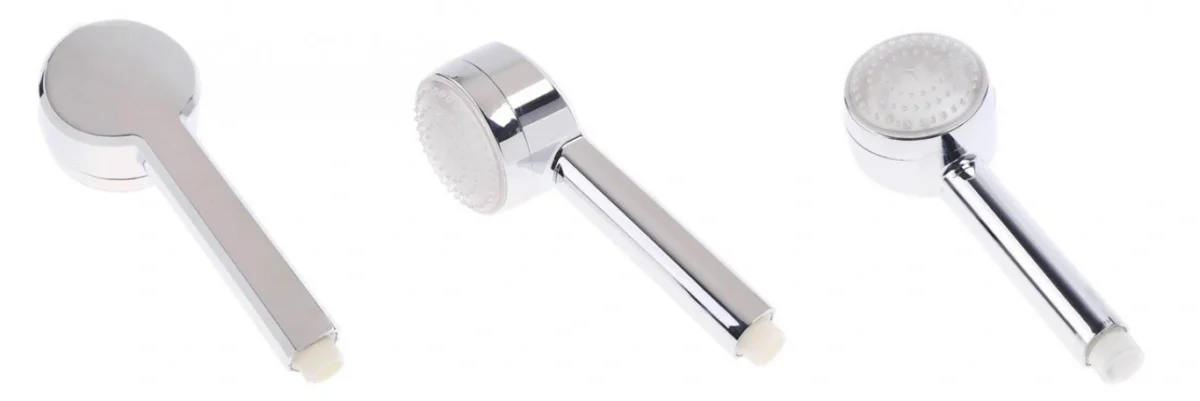 Φωτιζόμενο Τηλέφωνο Ντους LED με Αισθητήρα Θερμοκρασίας Νερού SR8