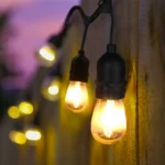 Αδιάβροχη Γιρλάντα με 10 Διακοσμητικές Λάμπες LED 5μ Ιδανικά για Χριστουγεννιάτικα Φωτάκια - Led Garland 10x Bulbs Outdoor Christmas Lights