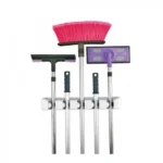 Επιτοίχια Βάση για Σκούπες και Σφουγγαρίστρες 5 θέσεων - magic holder OEM