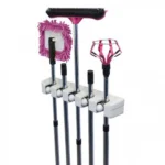 Επιτοίχια Βάση για Σκούπες και Σφουγγαρίστρες 5 θέσεων - magic holder OEM