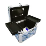 Επαγγελματικό Βαλιτσάκι Καλλυντικών - Αισθητικής Ασημένιο C3355 25x17x20εκ