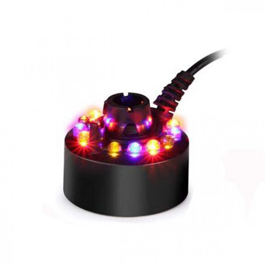 Συσκευή Εφέ Ομίχλης Mist Light με LED Φωτισμό - Υγραντήρας Ατμού Νεφελοποιητής Αρωματοθεραπείας Νερού με Τεχνολογία Υπερήχων