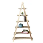 Σκάλα Βιβλιοθήκη Ξύλινη 90x28x155 cm