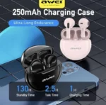 Ασύρματα Ακουστικά Earbuds Bluetooth V5 Awei με Θήκη Φόρτισης