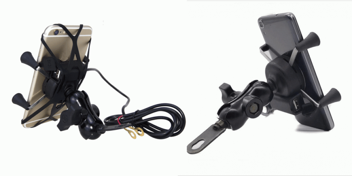 Extreme Action Bάση Φορτιστής USB Κινητού με Spider Grip για Μηχανή & Ποδήλατο