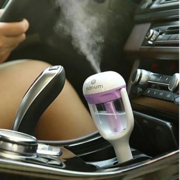 Mini Υγραντήρας Αυτοκινήτου Υπέρηχων 12V & Συσκευή Αρωματοθεραπείας