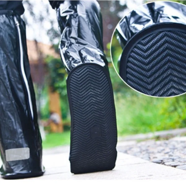 Αδιάβροχες Γκέτες-Καλύμματα Παπουτσιών-Waterproof Shoe Cover with Zipper