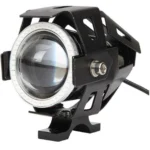 Προβολέας Μοτοσυκλέτας Led Cool 125W με Φωτιζόμενη Στεφάνη Angel Eyes