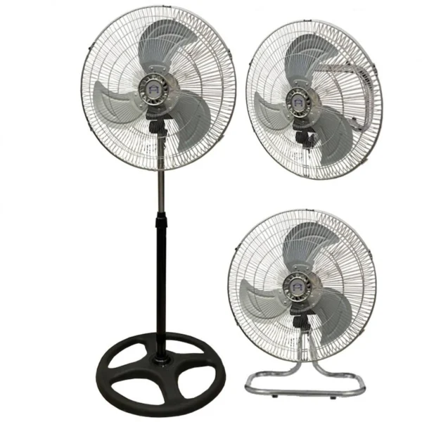 Ανεμιστήρας 3 σε 1 - 75w Περιστρεφόμενος, Ορθοστάτης, Επιτραπέζιος και Κρεμαστός 45cm FSW-45C2
