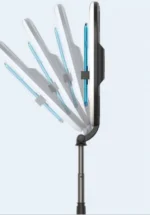 Περιστρεφόμενη Βάση 360° Ανίχνευσης Προσωπου με Φωτογραφικό Δαχτυλίδι 23,5εκ για Smartphones A10