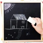 Παιδικός Ξύλινος Μαγνητικός Πίνακας Ζωγραφικής Διπλής Όψης - Foldable Double Side Magnetic Board