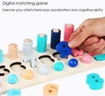 Ξύλινη λογαριθμική πλάκα 3in1 Beaded Logarithmic Plate