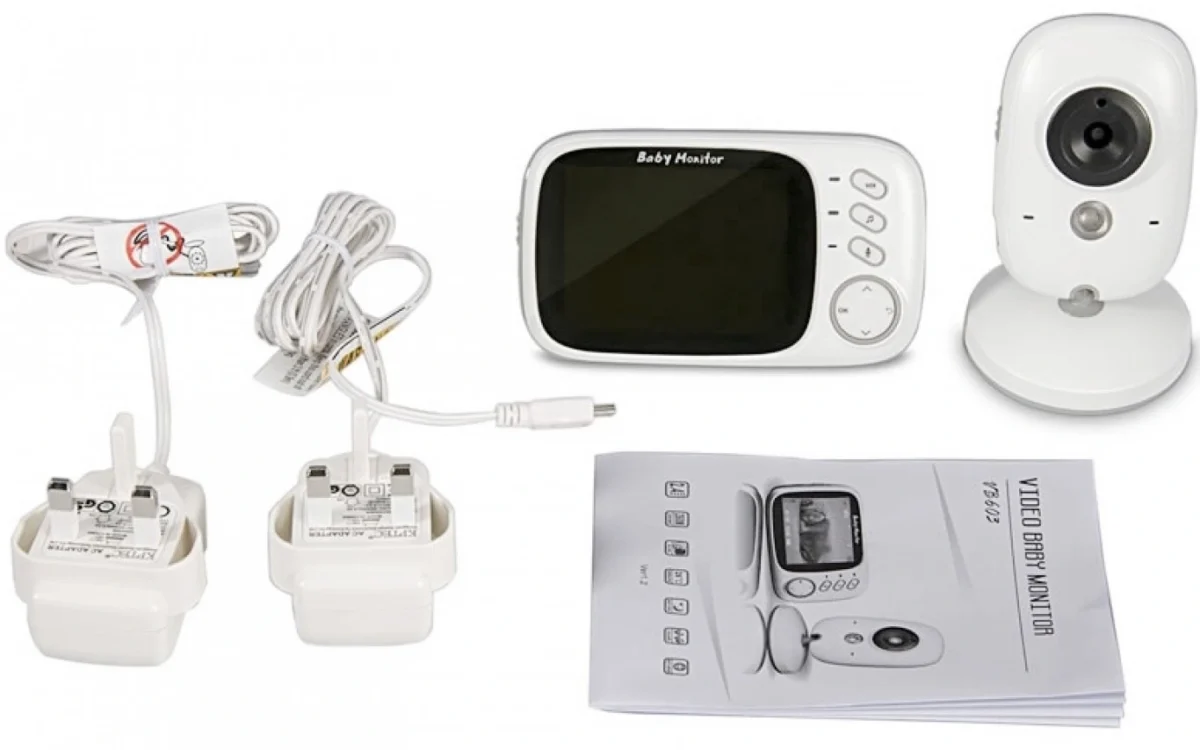 Ασύρματο Σύστημα Παρακολούθησης με Κάμερα για Μωρά, Ενδοεπικοινωνία, Night Vision VB-603