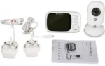 Ασύρματο Σύστημα Παρακολούθησης με Κάμερα για Μωρά, Ενδοεπικοινωνία, Night Vision VB-603