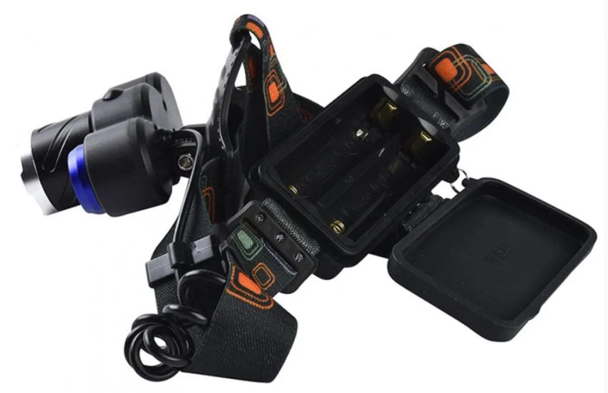 Επαναφορτιζόμενος φακός κεφαλής 5 Led T6 Toach R5