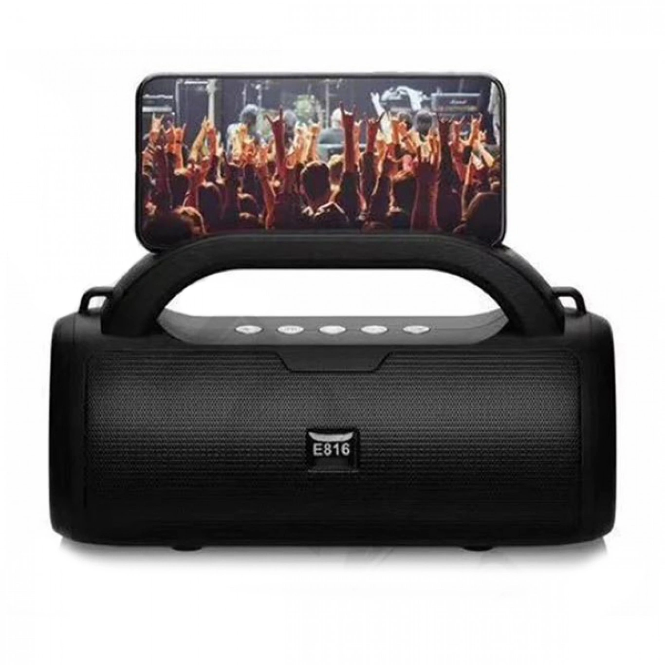 Ασύρματο Ηχείο Bluetooth με Βάση για το Κινητό και Φακό Led E816 Ασύρματο Ηχείο Bluetooth με Βάση για το Κινητό και Φακό Led E816