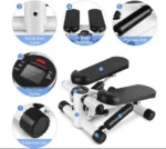 Stepper με Λάστιχα για Εκγύμναση Όλου του Σώματος και LCD Οθόνη, 33x30.5x20 cm