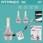 Σετ 2 Τεμάχια Led Λάμπες W6 Αυτοκινήτου SMD 35W H1 3800lm - Led Headlight