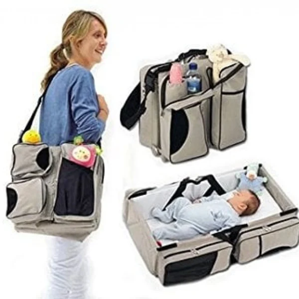 Τσάντα - Πολυμορφικό Βρεφικό Κρεβατάκι 3 σε 1 - Πορτ Μπεμπέ