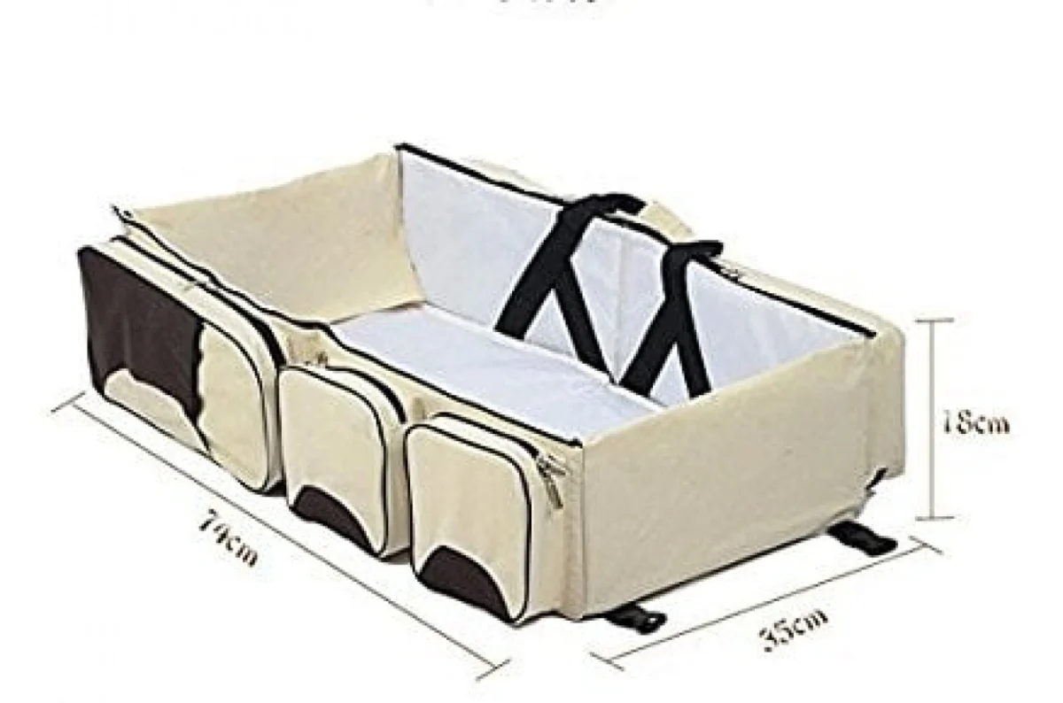 Τσάντα - Πολυμορφικό Βρεφικό Κρεβατάκι 3 σε 1 - Πορτ Μπεμπέ