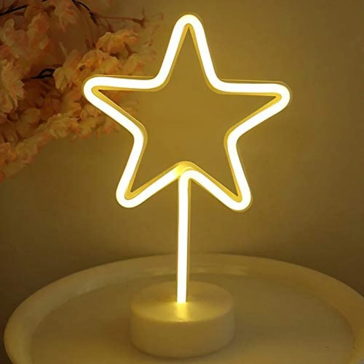 Φωτιστικό Led Neon Χριστουγεννιάτικο Αστέρι 31cm