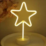 Φωτιστικό Led Neon Χριστουγεννιάτικο Αστέρι 31cm