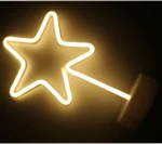 Φωτιστικό Led Neon Χριστουγεννιάτικο Αστέρι 31cm