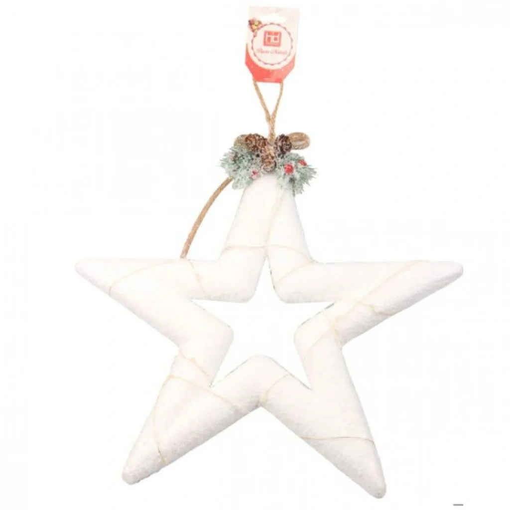 Διακοσμητικό Χριστουγέννων Φωτιστικό Αστέρι 47εκ