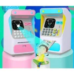 Κουμπαράς Μίνι ΑΤΜ με Ηλεκτρονικό Κλείδωμα Προσώπου, Αυτόματη Κύλιση Χαρτονομισμάτων & Εισαγωγή Κερμάτων