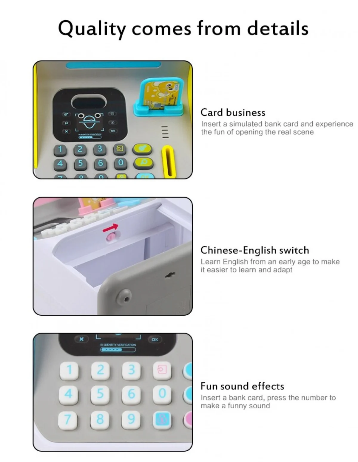 Κουμπαράς Μίνι ΑΤΜ με Ηλεκτρονικό Κλείδωμα Προσώπου, Αυτόματη Κύλιση Χαρτονομισμάτων & Εισαγωγή Κερμάτων