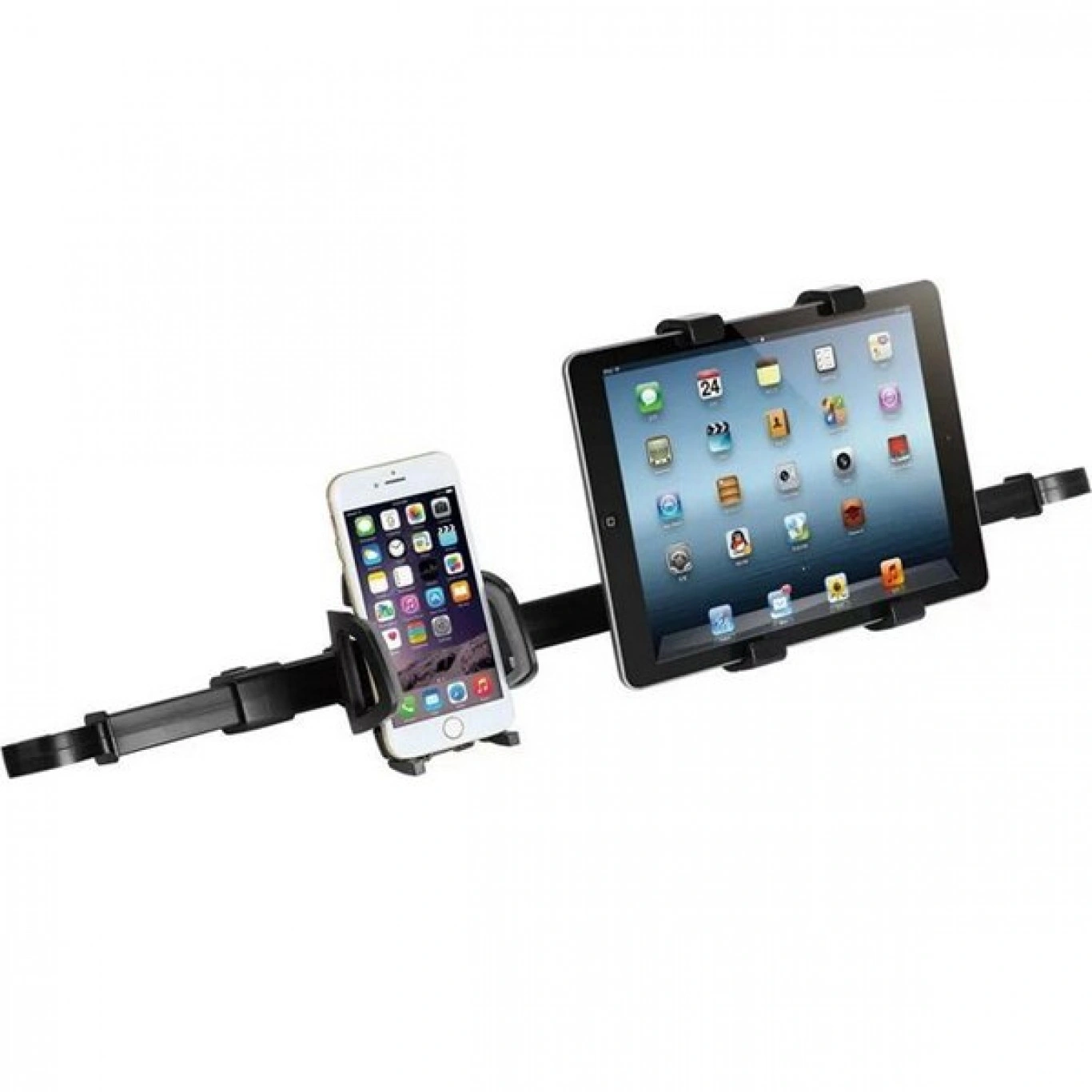 Βάση Στήριξης 2 σε 1 για Κινητά & Tablet για το Προσκέφαλο - Κάθισμα Αυτοκινήτου - Car Headrest Dual Mount Holder Βάση Στήριξης 2 σε 1 για Κινητά & Tablet για το Προσκέφαλο - Κάθισμα Αυτοκινήτου - Car Headrest Dual Mount Holder