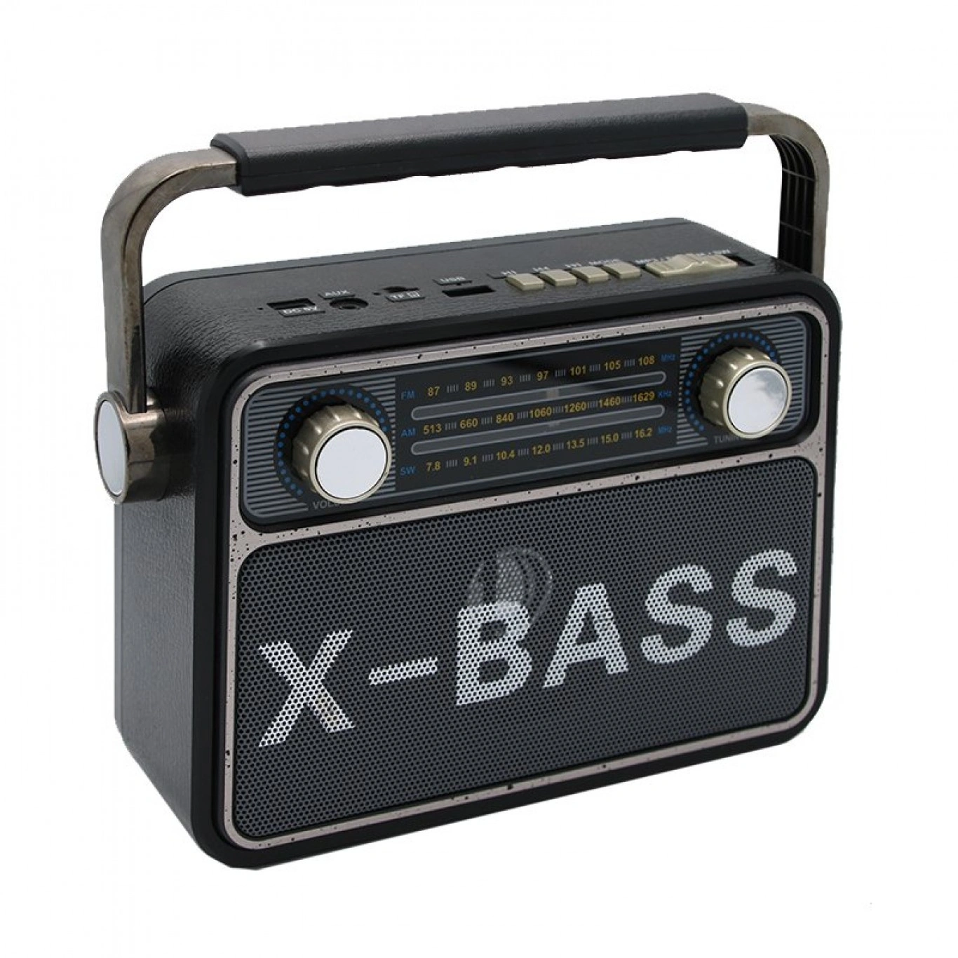 Retro Φορητό Επαναφορτιζόμενο Ραδιόφωνο CMIK MK-120 Multimedia Ηχείο MP3 Player με Bluetooth, USB, SD, AUX, FM Radio Retro Φορητό Επαναφορτιζόμενο Ραδιόφωνο CMIK MK-120 Multimedia Ηχείο MP3 Player με Bluetooth, USB, SD, AUX, FM Radio