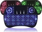RGB Φωτιζόμενο Ασύρματο Πληκτρολόγιο Μίνι - Wireless Touchpad για PC, Google, Android TV BOX