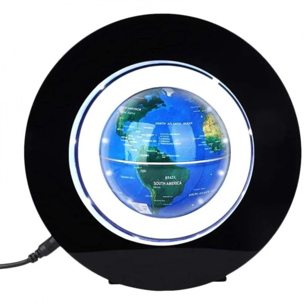 Μαγνητική Αιωρούμενη Περιστρεφόμενη Υδρόγειος Σφαίρα - Round Magnetic Levitation Globe