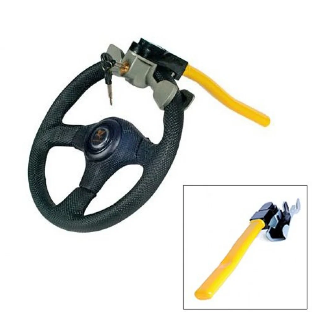 Αντικλεπτικό Μπαστούνι Τιμόνι - Ταμπλώ Αυτοκινήτου με Απαραβίαστη Κλειδαριά