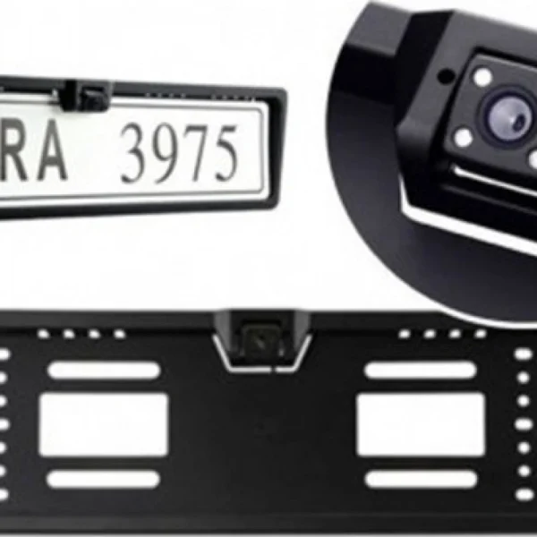 Κάμερα Οπισθοπορείας Αυτοκινήτου με Νυχτερινή Λήψη σε Πλαίσιο Πινακίδας