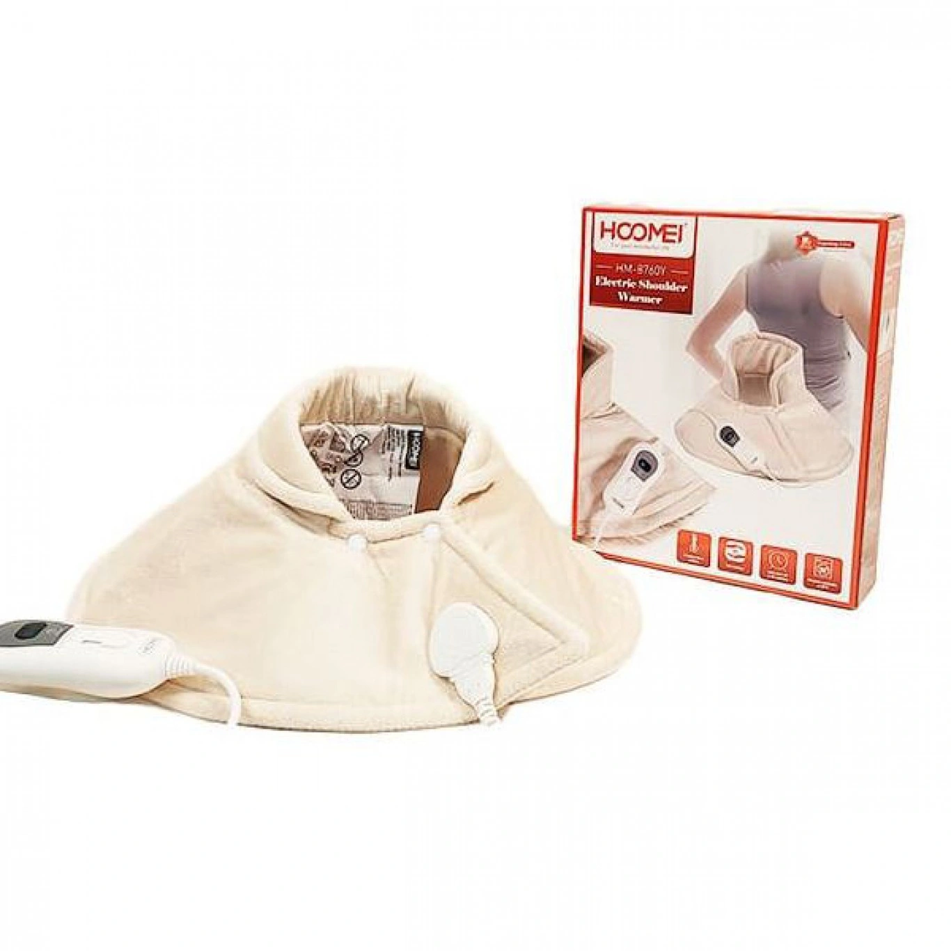 Hoomei HM-8760Y Ηλεκτρική Θερμοφόρα Αυχένα-Ώμων Hoomei HM-8760Y Ηλεκτρική Θερμοφόρα Αυχένα-Ώμων