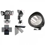 Ηλιακός Διπλός Προβολέας - Φωτιστικό LED Ασφαλείας με Ανιχνευτή Κίνησης, Αισθητήρα Νυχτός & Πάνελ Φόρτισης