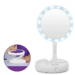 Μεγενθυντικός LED Φωτιζόμενος Πτυσσόμενος Καθρέφτης Διπλής Όψεως - My Fold Away Mirror