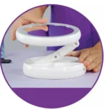 Μεγενθυντικός LED Φωτιζόμενος Πτυσσόμενος Καθρέφτης Διπλής Όψεως - My Fold Away Mirror